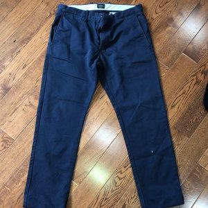 Mens j crew navy pants 30/30 never worn